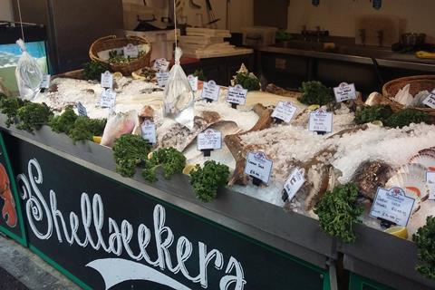 Borough Market Shellseekers fishmongers